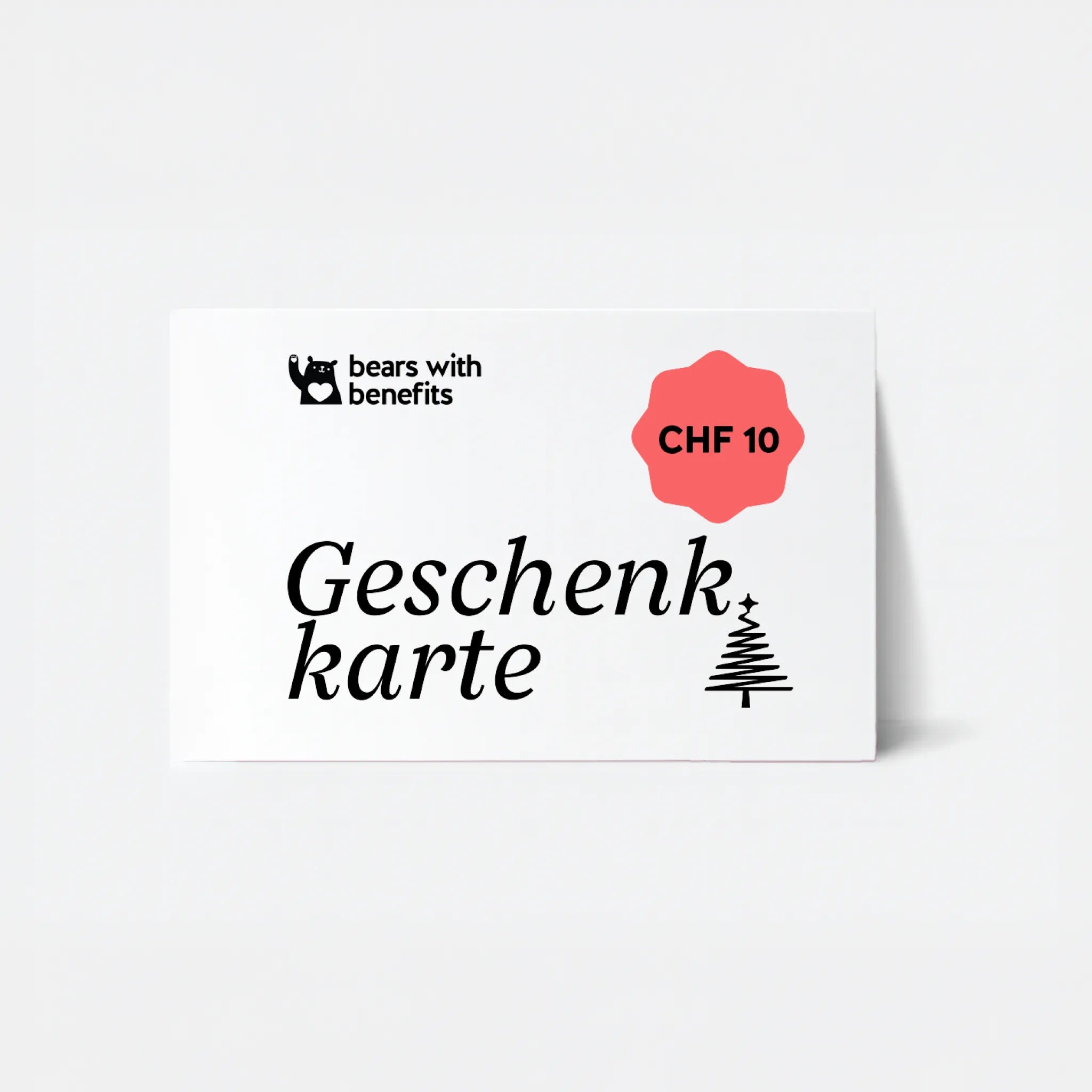 Geschenkkarte (CHF 10-CHF 100)