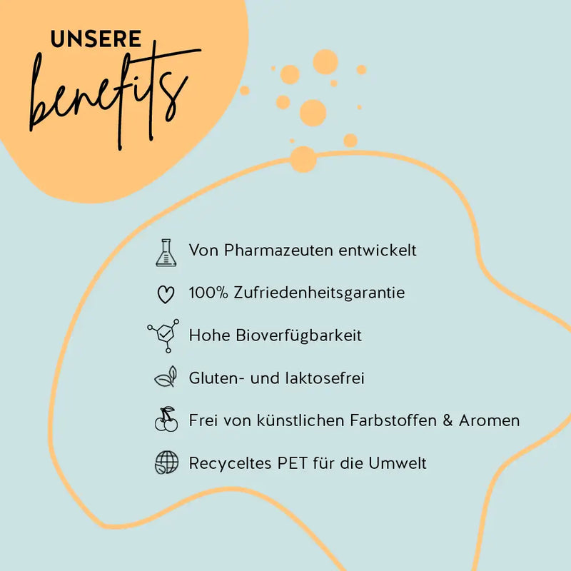 Die Produkte von Bears with Benefits sind mit Pharmazeuten entwickelt worden, haben eine hohe Bioverfügbarkeit und sind gluten- und laktosefrei. Die Verpackung besteht aus recyceltem PET und es gibt eine 100% Zufriedenheitsgarantie