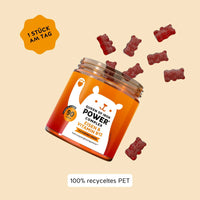 Bears with Benefits Queen of Iron POWER* Complex – Verzehrempfehlung 1 Eisen-Gummibärchen am Tag, 90 Stück Vorrat, Verpackung aus 100% recyceltem PET, zuckerfrei & vegan