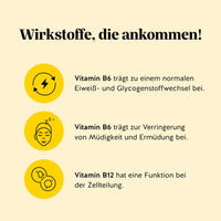 Bears with Benefits Happy Belly Debloat Vitamin Apple Cider Vinegar – Wirkstoffe, die ankommen: Vitamin B6 trägt zu einem normalen Eiweiß- und Glycogenstoffwechsel bei und zur Verringerung von Müdigkeit und Ermüdung, Vitamin B12 hat eine Funktion bei der Zellteilung, vegane Apfelessig Gummibärchen mit Apfelessigpulver