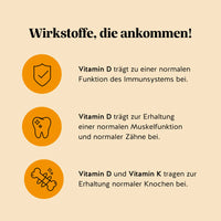 Bears with Benefits HEY SUNSHINE SUN Vitamin – Vitamin D trägt zu einer normalen Funktion des Immunsystems bei*, Vitamin D trägt zur Erhaltung normaler Muskelfunktion und normaler Zähne bei*, Vitamin D und Vitamin K tragen zur Erhaltung normaler Knochen bei*, vegane Gummibärchen, zuckerfrei