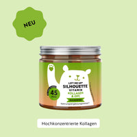 Bears with Benefits Lift Me Up Silhouette Vitamin – Zuckerfreie Kollagen & OPC Gummies für Haut und Kollagenbildung, 500 mg Kollagenpeptide und 20 mg Traubenkernextrakt mit 19 mg OPC pro Gummy, 45 Stück, 45 Tage Vorrat, neu, Nahrungsergänzungsmittel mit Süßungsmitteln