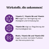 Bears with Benefits Re-Balance Menopause Support – Vegane Hyaluronsäure Gummibärchen mit Vitamin C, Vitamin B6 und Vitamin B12 zur Verringerung von Müdigkeit und Ermüdung, Vitamin B6 zur Regulierung der Hormontätigkeit sowie Biotin, Vitamin B6 und Vitamin B12 für normale Funktion des Nervensystems, 45 Stück