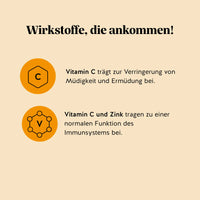 Bears with Benefits Bye Bye Sniff! Relief Complex – Vitamin C trägt zur Verringerung von Müdigkeit und Ermüdung bei, Vitamin C und Zink tragen zu einer normalen Funktion des Immunsystems bei, vegane Quercetin Gummibärchen